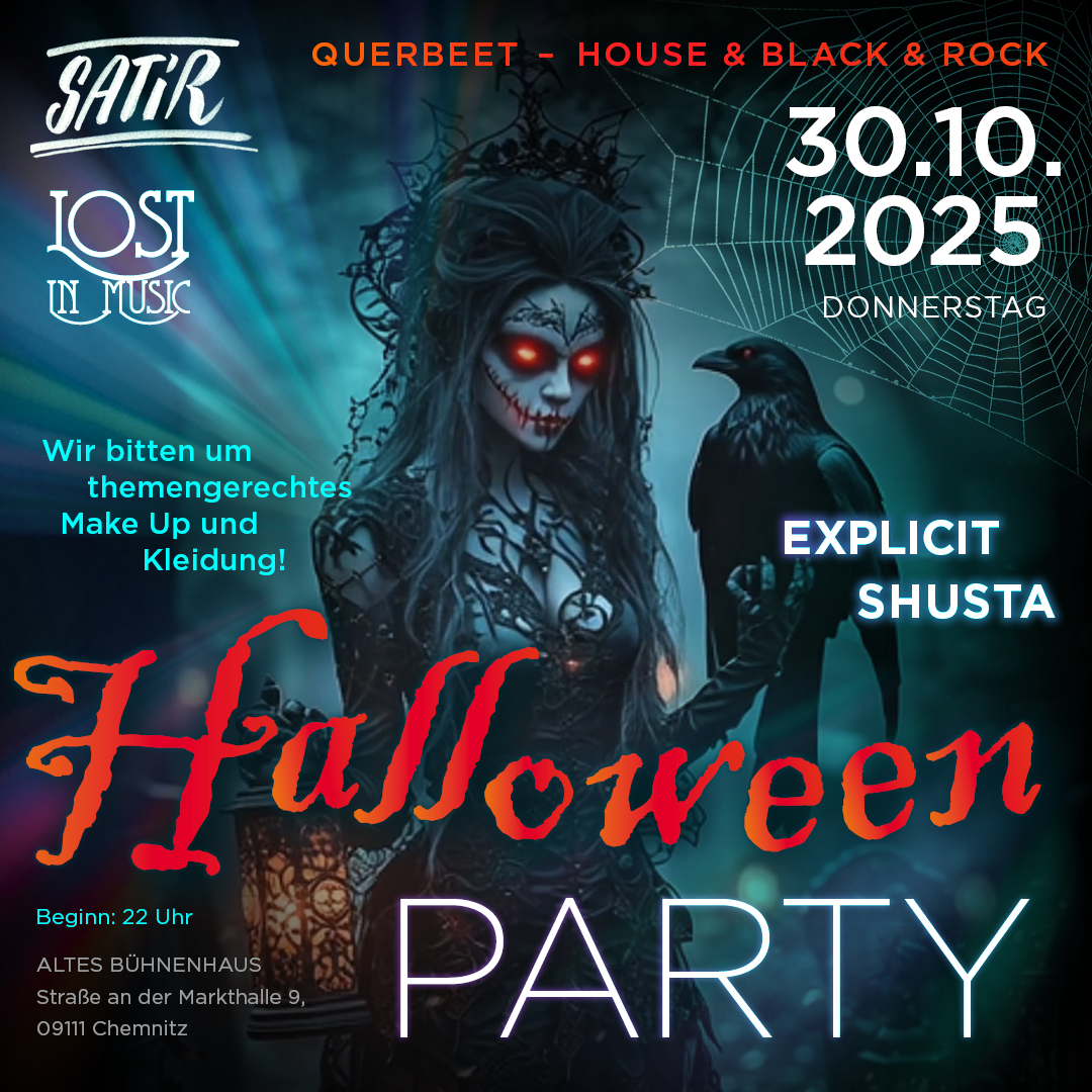 SATiR Halloween PARTY im Oktober