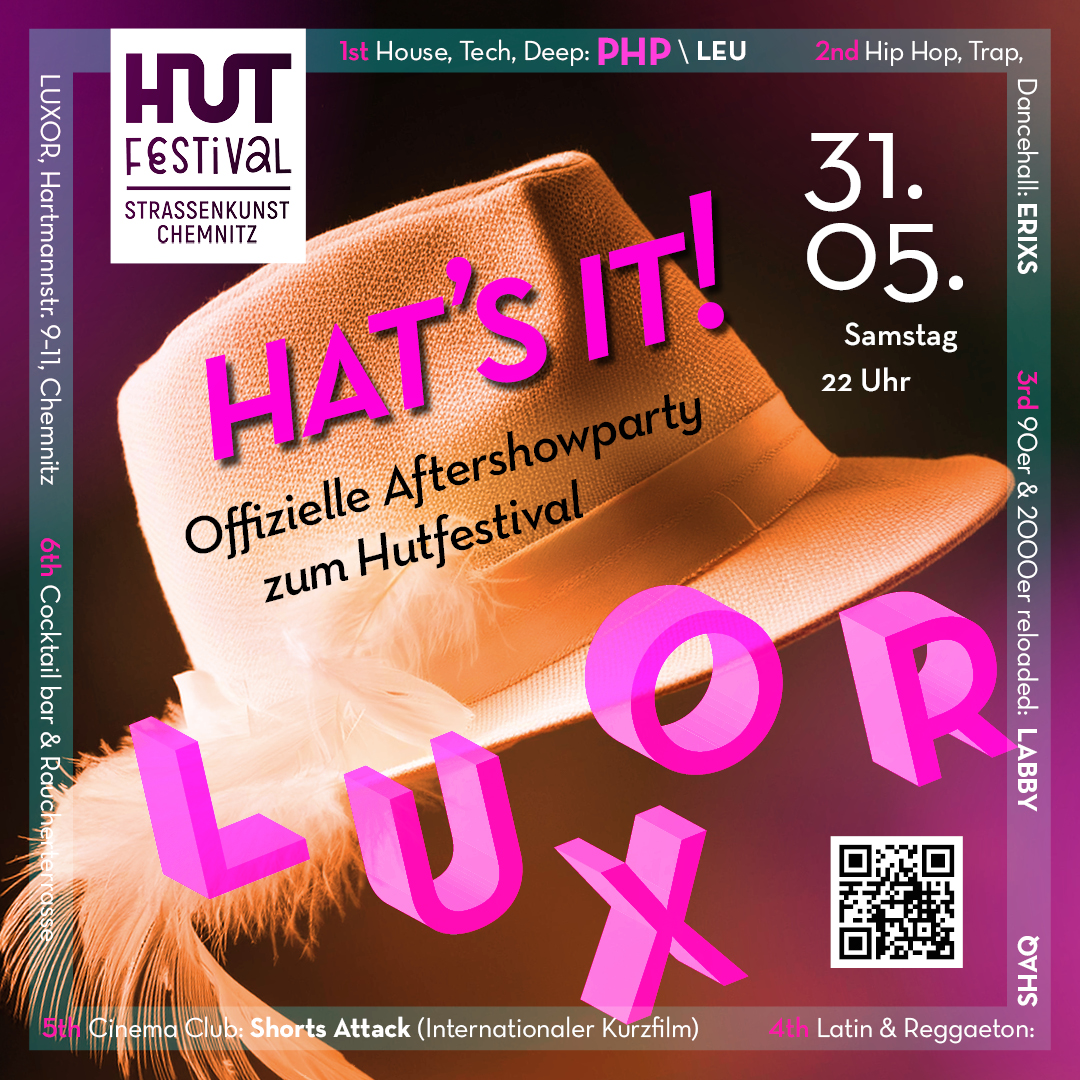 LUXOR HAT`S IT im Mai