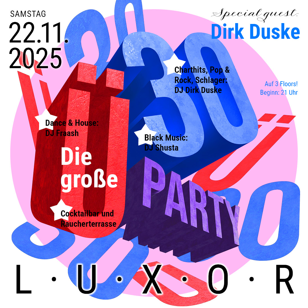 Ü30 Party im November